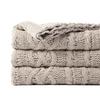 Knitted Blankets Thick Chenille Blanket Plaid Throw Blanket For Sofa Chunky Throws Bedspread On The Bed New Year Decor