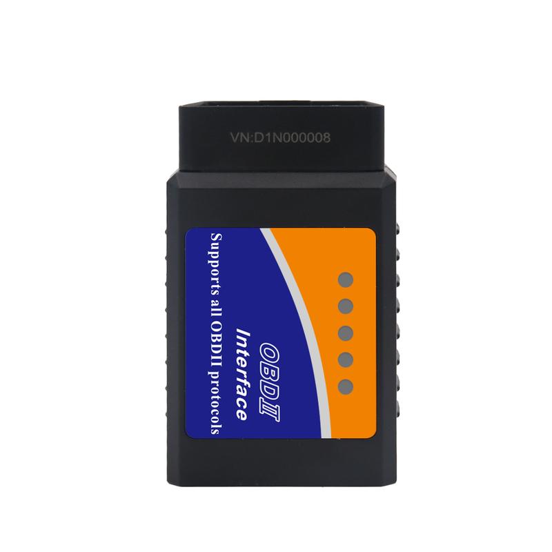 ELM327 Diagnostikadapter Super Mini ELM 327 BT För Android Torque OBDII Kodläsare OBD2 Bilskanner för Android/PC