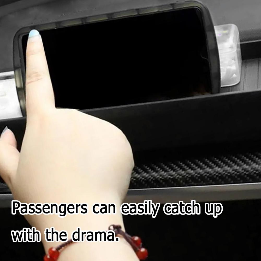 Car Center Console Organizer Tray For Model 3 Y 2020-2024 Phone Holder Auto Instrument Console Card Key Phone Charging Cable