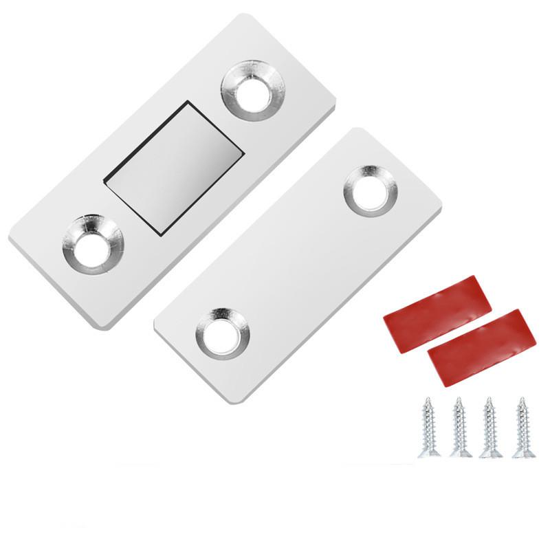 

2pcs/Set Magnetic Cabinet Catches Magnet Door Stops Hidden Door Closer With Screw For Closet Cupboard Furniture Hardware