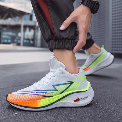 Red Rabbit Carbon Board Running Shoes Men's and Women's Same Professional Racing Sneakers High School Entrance Examination Physical Examination Shoe