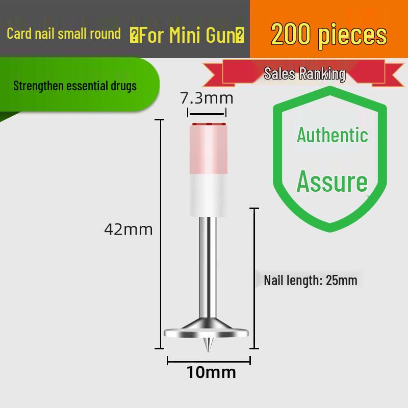 Powder Actuated M8 Ceiling Pipe Clamp Nail Gun with One-Piece Fire Protection Steel Nails