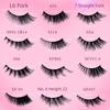 Curl Cat Eye False Eyelashes Eye Elongated Faux Mink Lashes Manga Lashes Fake Lashes  Makeup Tools