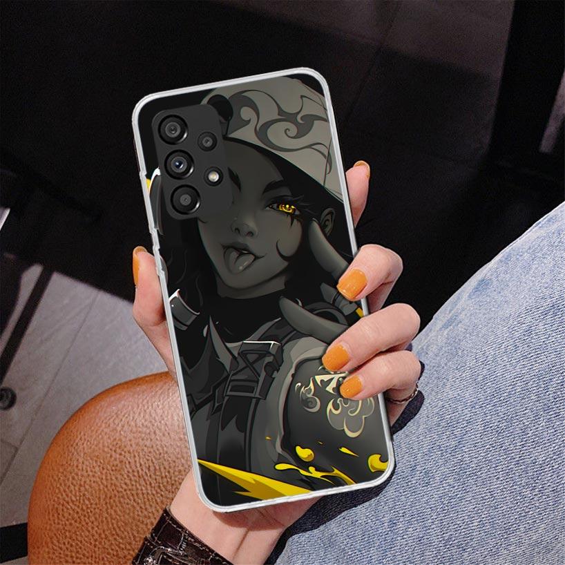 Valorant Game Cool Phone Case For Samsung Galaxy A17 A16 A15 A14 A13 A57 A56 A55 A54 A53 A37 A36 A35 A34 A33 A26 A25 A24 A23 Gal