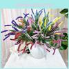 Bouquet Lavender Simulated Artificial Plastic Artificial Flower For Decor Indoor