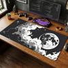 Tapis de souris pixelisé Lune Nuage Grand pour Ordinateur Bureau Jeu Table Tapis de Table XXL Caoutchouc Antidérapant Tapis de Souris Clavier Gaming Longs Tapis de Bureau