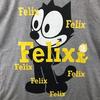 T-shirt Vintage FELIX Le Chat Gris Dessin Animé Taille Unique S-34XL T-shirt Unisexe