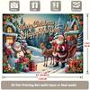Party Backdrop Christmas Flat Piece Festive Scene Made Event Photo Background Party Decor