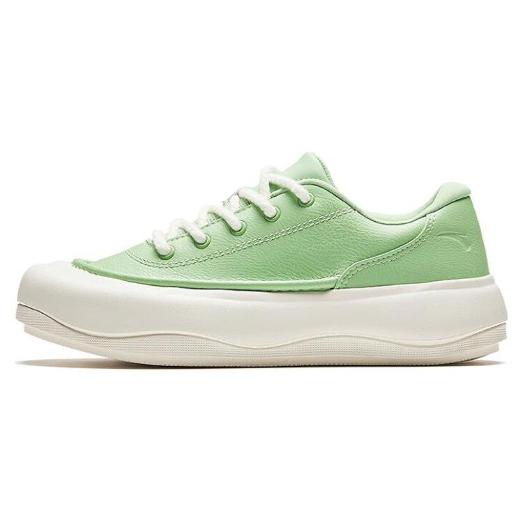 

Anta Donut Cushioning Abrasion Resistant Cushioning, Wear Resistant Low top Skateboard Shoes Women s Turquoise 922418073-1 36