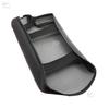 Black Leather+Red Center Armrest Console Lid Cover For BMW 3 Series E90 05-12