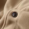2026 New Style Double-Sided Fleece-Lined Baseball Jacket - Unisex Thickened Warm Outerwear for Autumn/Winter