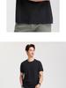 Long Staple Cotton Langdeng Men's Fashionable, Casual, Comfortable, Skin Friendly, Breathable, Versatile Round Neck T-shirt