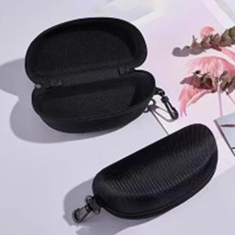Portable Hard Oxford Cloth Zipper Box Eyewear Storage Case Sunglasses Reading Glasses Carry Bag Eyeglass Packaging Case