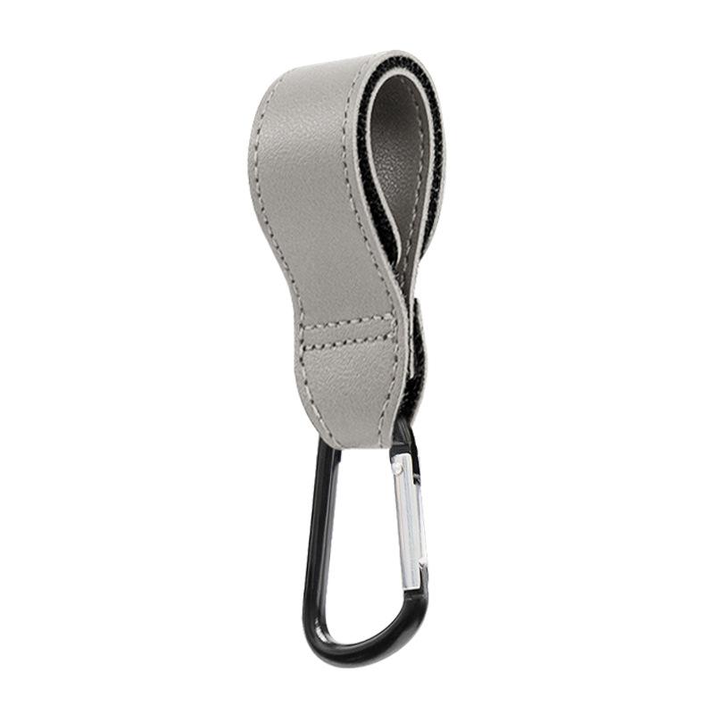 PU Leather Baby Bag Stroller Hook Pram Rotate 360degree Rotatable Cart Organizer Pram Hook Crochet Stroller Accessories