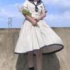Vestito da donna JK Girls stile giapponese preppy Lolita marinaio vestito Y2k gotico kawaii vintage manica corta estate midi vestito