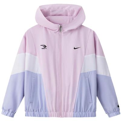 3BRAND Kids' Hooded Color-Block Woven Jacket