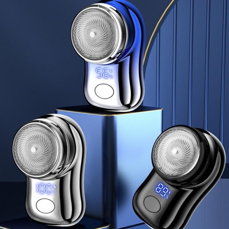 Battery Digital Display Shaver Electric Mini Portable Water Washing Shaver