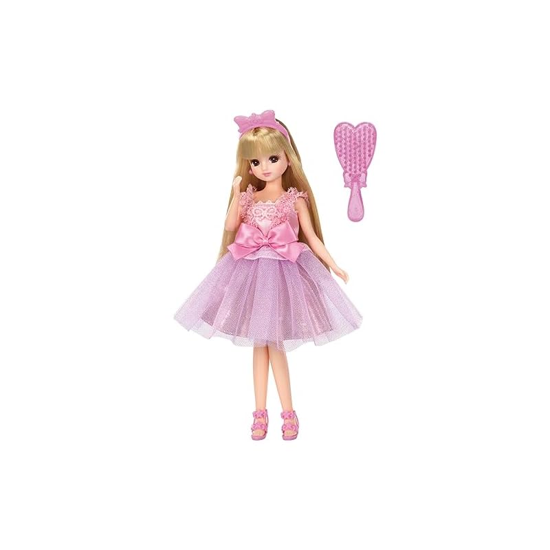 TAKARA TOMY Licca-chan Doll LD-00 Let's Start! My First Licca-chan Dress-Up Pretend Play Toy (Ages 3 and Up)