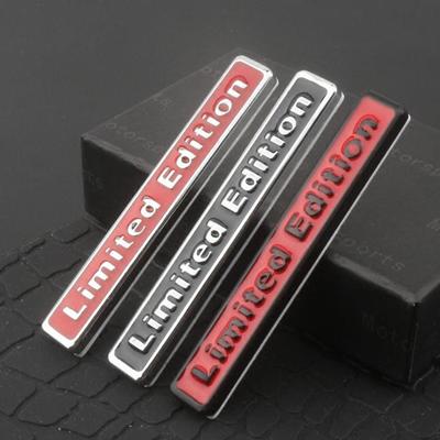 1 τεμ. 3D Metal Limited Edition Λογότυπο Αυτοκινήτου Πλαϊνό φτερό πίσω πορτμπαγκάζ Έμβλημα σήμα αυτοκόλλητο Αυτοκόλλητα Αυτοκόλλητα Αυτοκόλλητα Αξεσουάρ διακόσμησης αυτοκινήτου