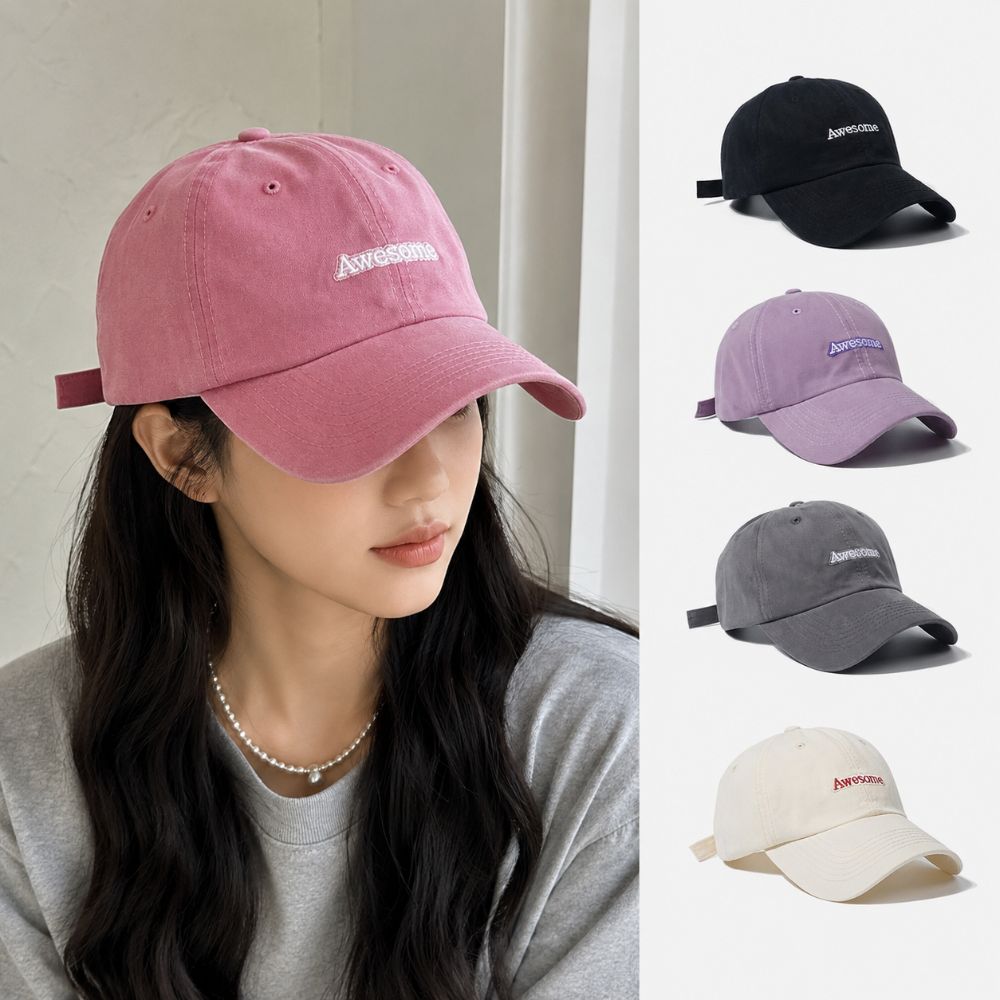 Sun Protection Washed Baseball Cap Cotton Blend Fabric Sun Hat Outdoor Sports Cap  Outdoor Sports
