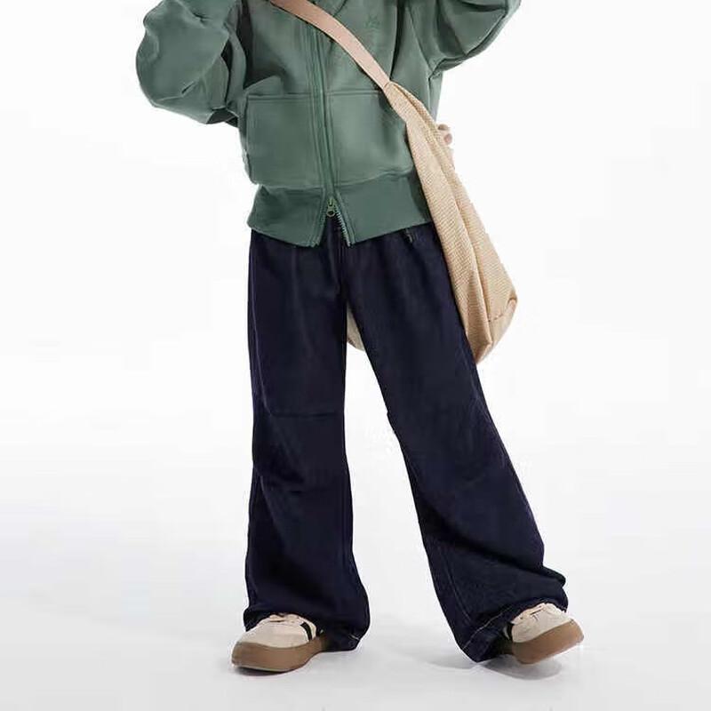 Boy's Loose Parachute Denim Jeans