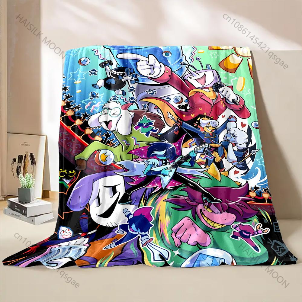 Multiple Styles TV Time Printed Cartoon Blanket Warm Soft and Comfortable Home Travel Blanket Sofa Blanket Luxury Gifts