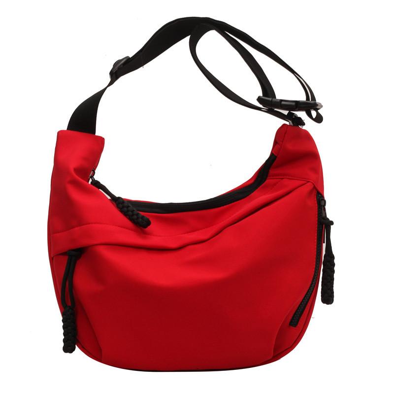 Oxford Cloth Casual Crossbody Bag For Women With Color Block Design For Daily Use