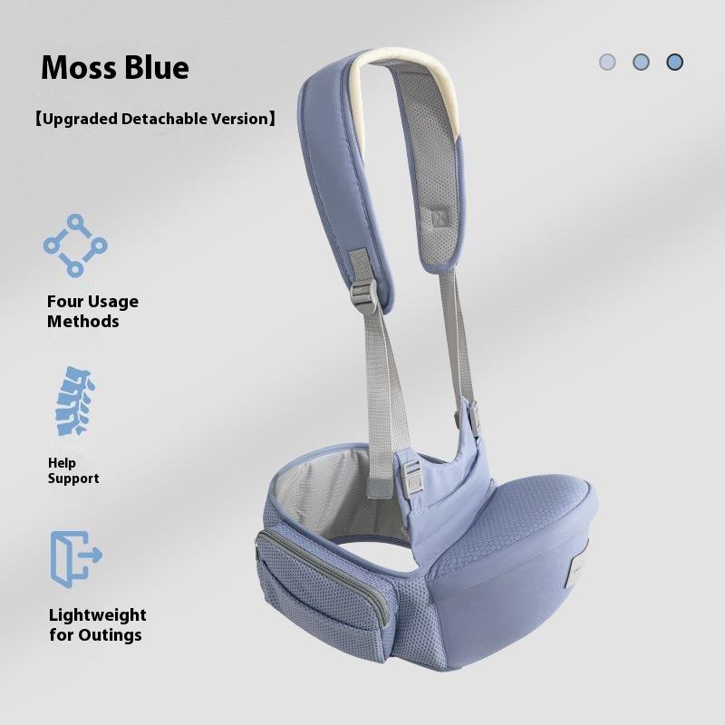 

Waist stool baby strap baby go out stool hug support dual-purpose single stool light four-season baby holding artifact
