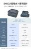 SHSCLY Microfiber Car Wash Towel, Super Absorbent, Cloth, Double Sided, Compact Size, Gray,