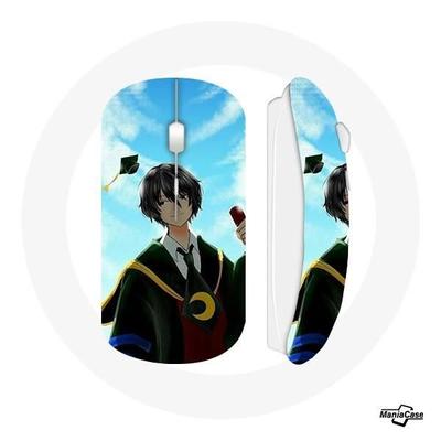 Draadloze Muis - MANIACASE - Assassination Classroom - Wit - Compatibel met Mac en PC - USB wifi