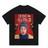 Christmas Movie Home Alone Women Graphic Tshirt Kevin Summer Tshirt High Quality Cotton Loose Tees Tops Vintage Unisex T Shirt