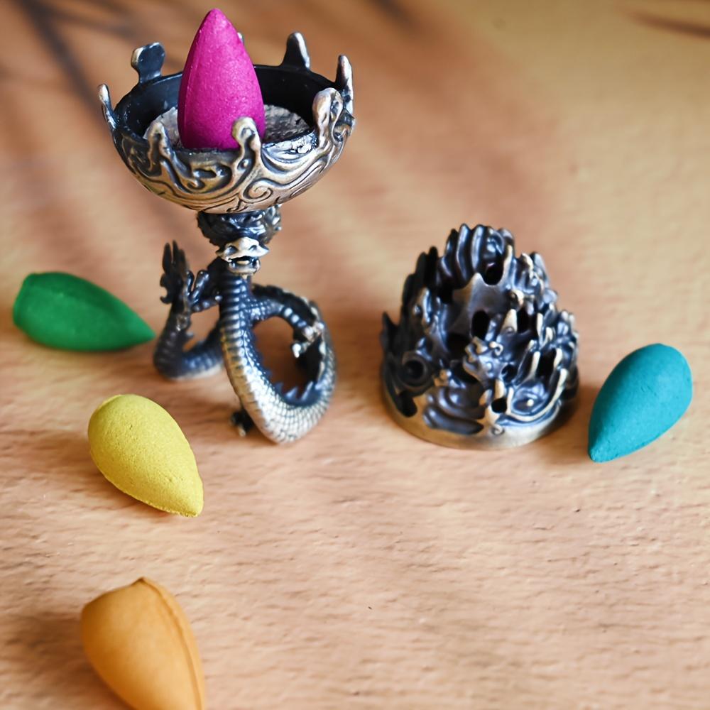 Dragon-shaped Incense Burner, with Incense Burner Stand Insulation Layer, for Incense Sticks