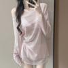 Pure Desire Lazy Style Hot Girl Blouse Bikini Split Three-piece Sexy Long-sleeved Swimming Suit Female