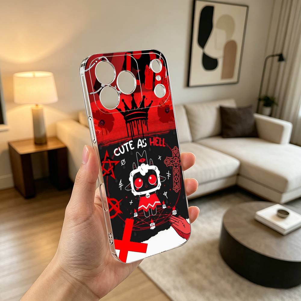 Game Cult of the Lamb Gift Phone Case For iPhone 17 16 15 14 13 12 11 Mini Pro Max Plus Transparent Cover