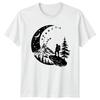 Mountain Hiker Under Stars Camping TShirt Hiking Camping Adventure Nature