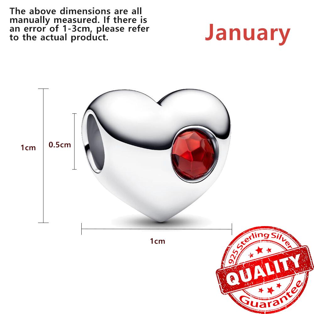 Sparkling Copper Pave Butterfly Dangle Charm Fit Original Bracelet Half Moon Snowflake Beads For Women Holiday Gift