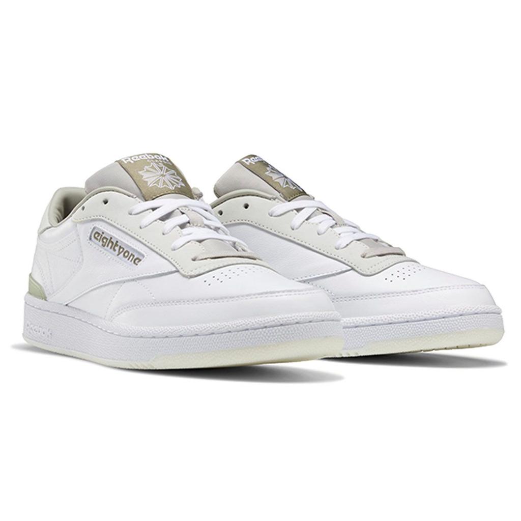 Reebok Club C 85 Unisex White Sand Stone Khaki FY3016