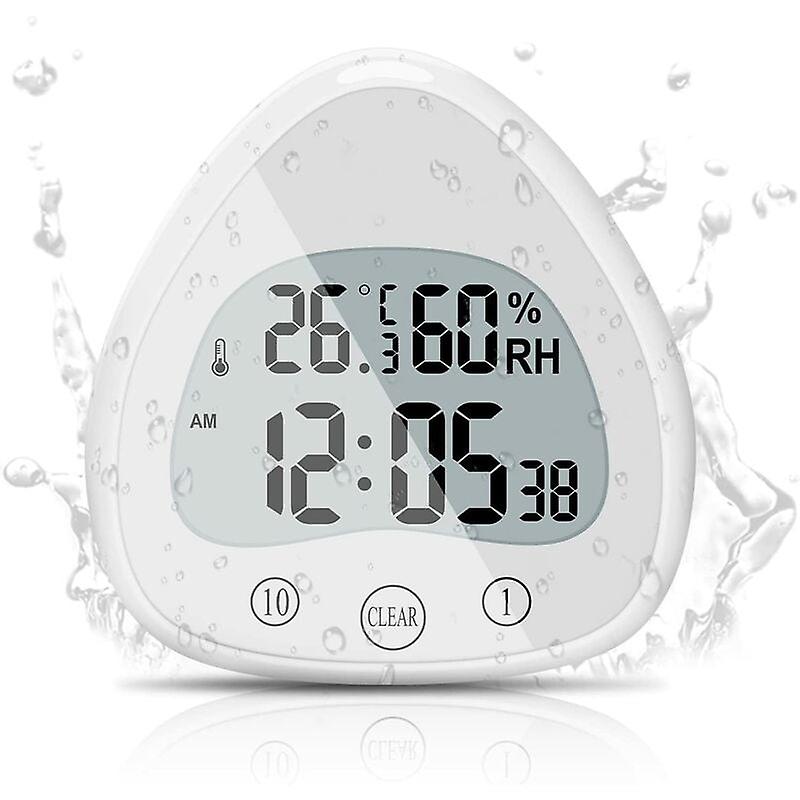 Buy Bathroom Clock, Digital Alarm Clock, Shower Clock With Waterproof