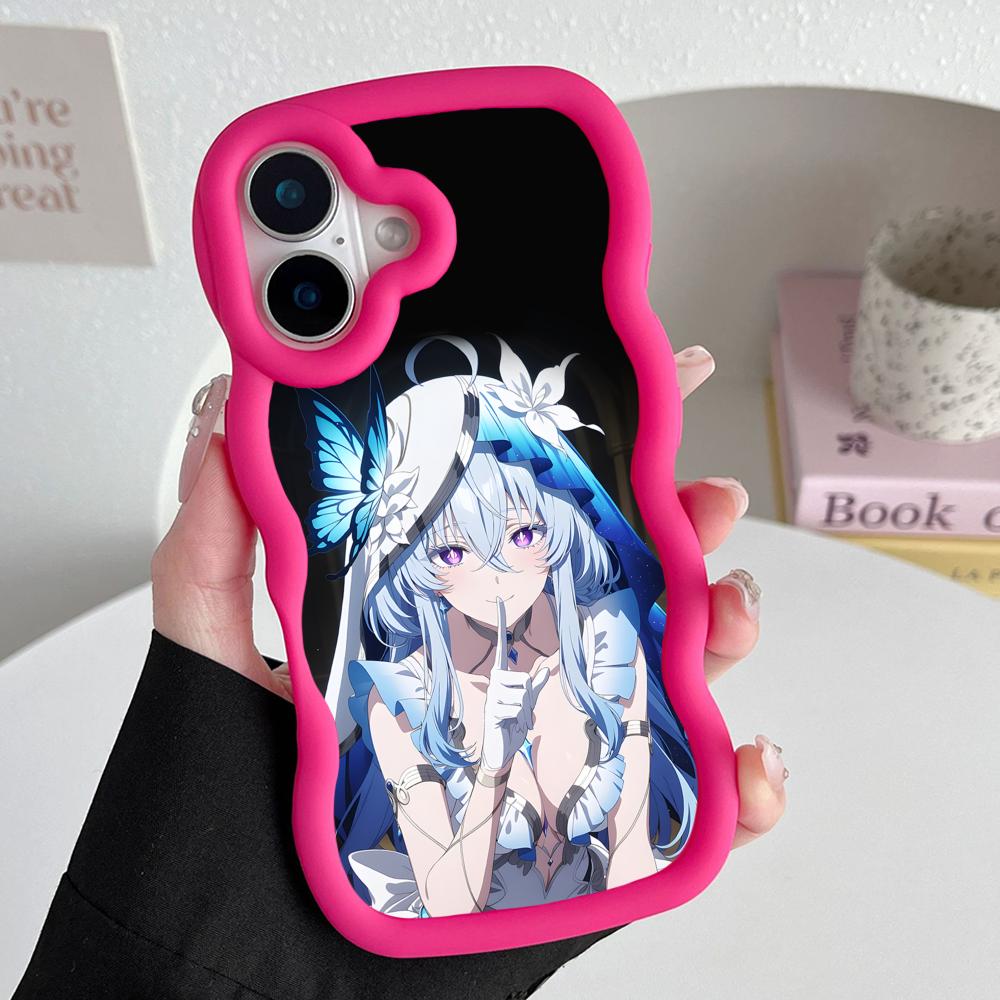 

Wuthering Waves Shorekeeper Wavy Edge TPU Mobile Phone Case for iPhone 17 16 15 14 13 12 11 Air Pro Max Plus Colorful Cover iPhone 13 Pro Max