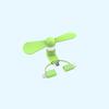 Mini Phone Cooling Fan Plug & Play Universal 3 Ports Small Fan for Summer Outdoor Walk Shopping Daily Use