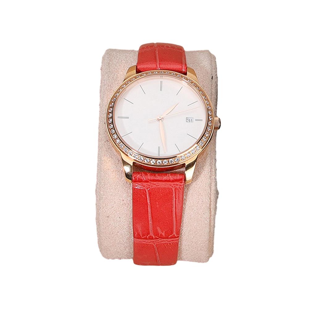 Elegant Deer Skin Cushion for Jewelry Exhibits Versatile Watch Display Holder