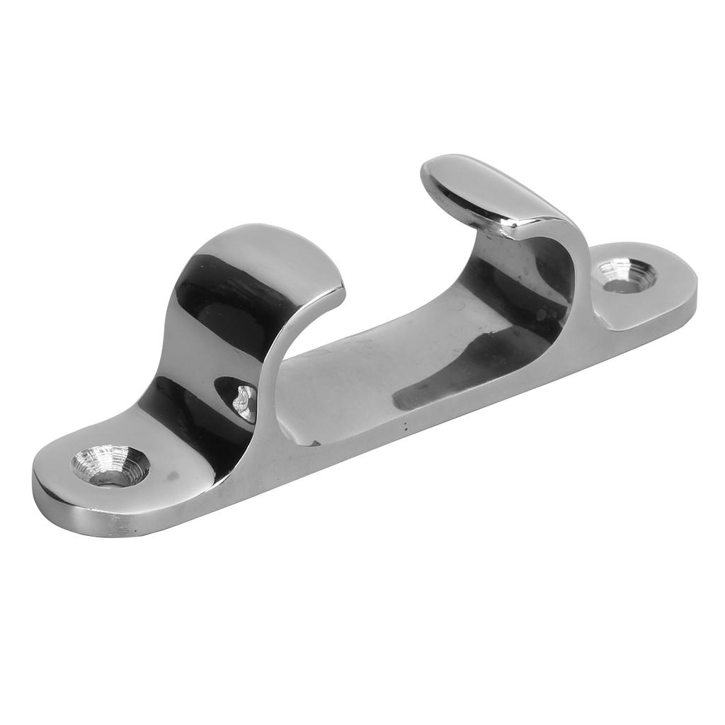 100mm Mooring Cleat Stainless Steel 316 for Ship Yacht Horn Cable Marine Hardware Assembly