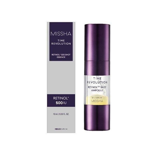 MISSHA Revolution Time Retinol  4000 Shot Intensive Cream  500 Shot Cream  500 Shot Serum