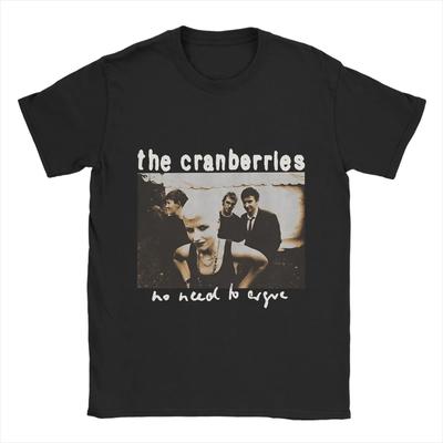 Men's The Cranberries  T Shirts  100% Cotton Clothes Leisure Short Sleeve Crew Neck Tee Shirt Plus Size T-Shirt