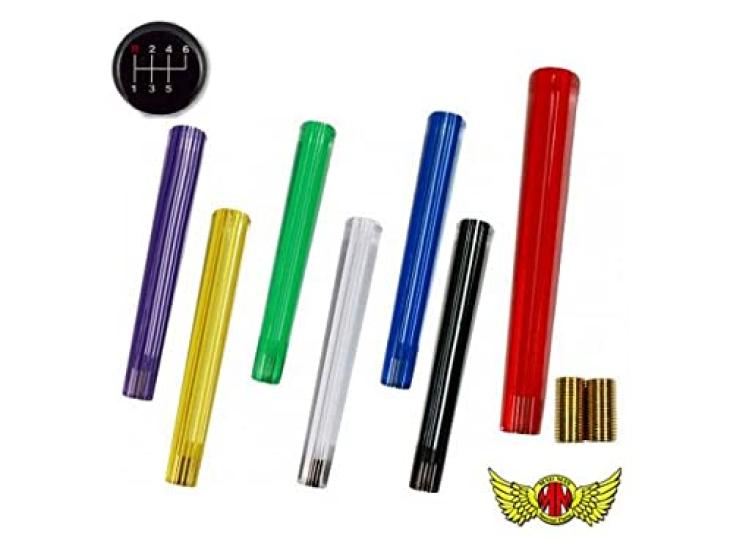 Retro Striped Shift Knob for Fuso Best One Green Line Fighter, 300mm,