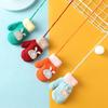 Children Gloves in Autumn and Winter Double-layer Plus Velvet Thickening Warm Cute Gloves for 0-3 Years Old Toddlers