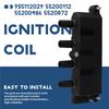 For FIAT 500 Alfa Romeo Mito Ford Ka Lancia Compatible Ignition Coil High Voltage Package 9S5112029 55200112 55200486 5520872