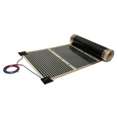 Sistema de calefacción por suelo flotante eléctrico, fácil de instalar, 120 voltios, color negro, kits de alfombrillas calefactoras, cableado completo