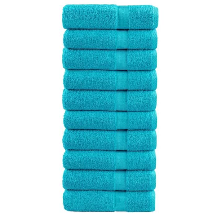 VidaXL Superior Quality Shower Towels 10 Pcs, Bath Sheets, Guest Towels, Bathroom Towels 137454