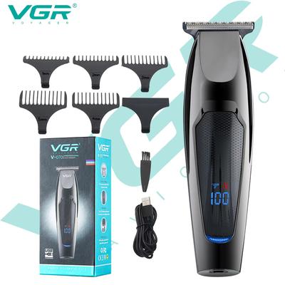Hair Clipper Cross-border Oil Head Electric Hair Clipper Hair Salon Professional Home Carving Bald Head LCD Digital Display Hair Clipper Beard Trimmer